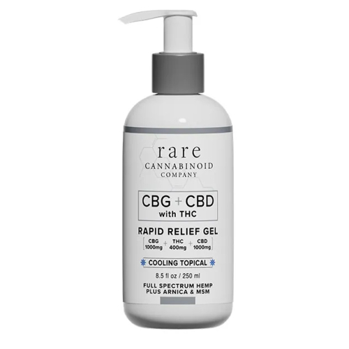 CBG + CBD + THC Rapid Relief Gel