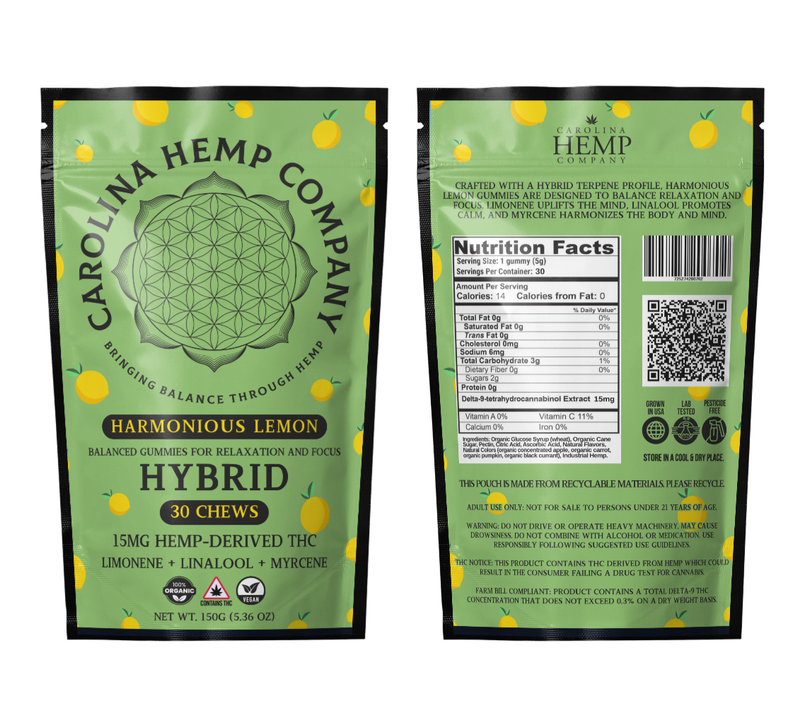 Carolina Hemp Company – Harmonious Lemon