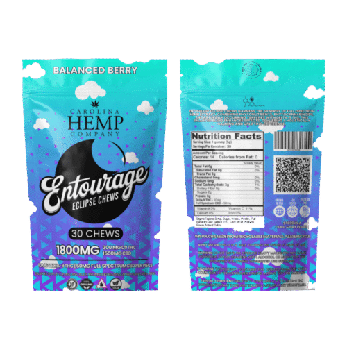 Carolina Hemp Company – Entourage Eclipse Chews – 5:1 Fruit Chews (30ct)